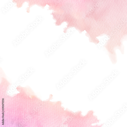 Dusty Pink And Taupe Watercolor Vector Splash Cards Stock Illustration  Download Image Now IStock