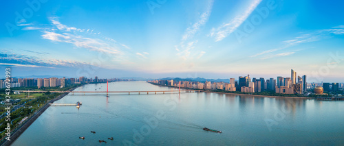 Panoramic city skyline in hangzhou china © ABCDstock