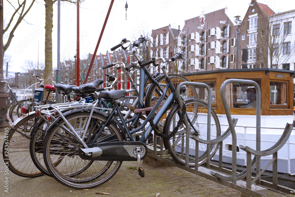 bike on a street