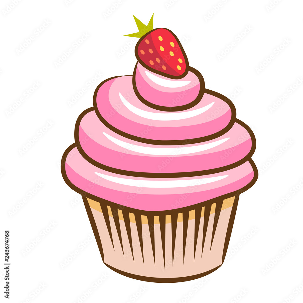 Cupcake Cartoon