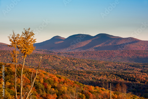 Blackhead Range in the Catskill Mountains of New York photo
