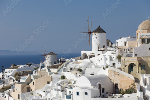 Cityscape of Oia, Santorini , Greece.