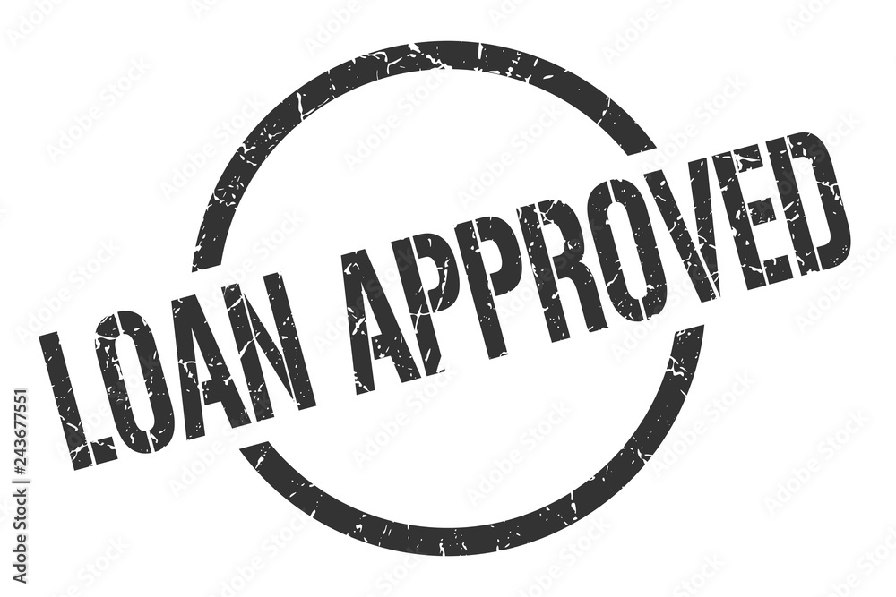 loan approved stamp loan approved stamp