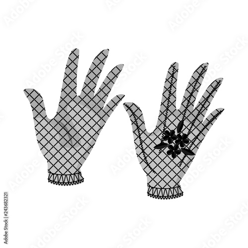 Vector design of property and distinctive logo. Set of property and textile stock vector illustration.