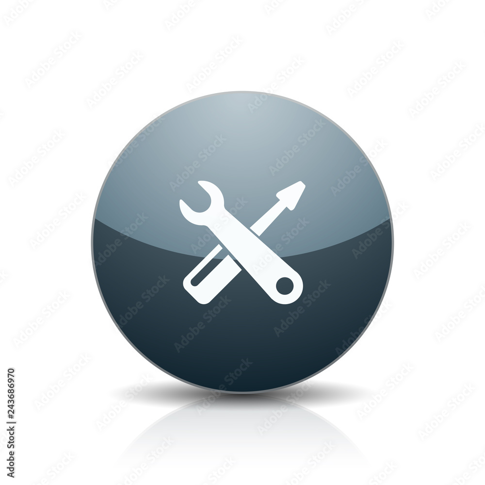 Settings Tool button illustration Settings Tool button illustration
