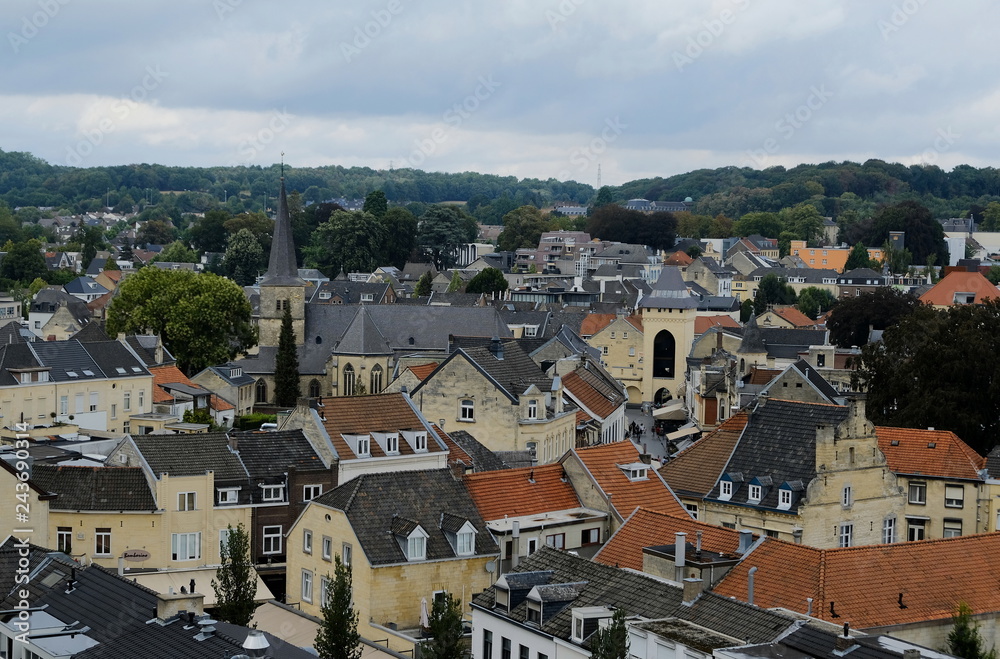 Panoramic view from Valkenburg Castle