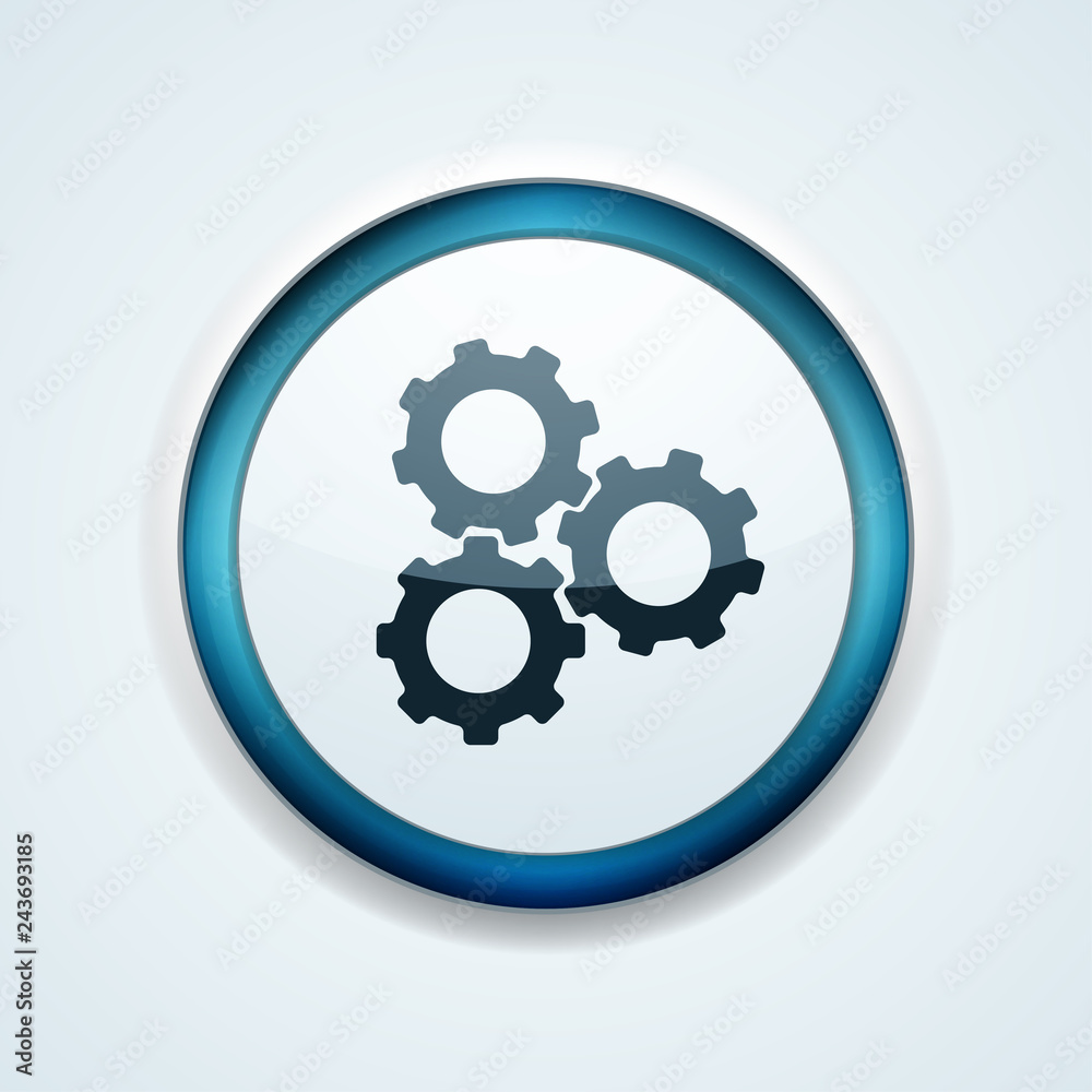 Settings Tool button illustration Settings Tool button illustration