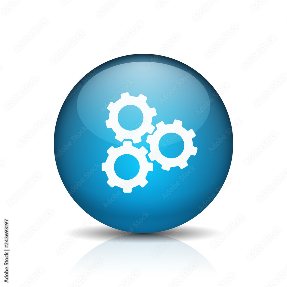 Settings Tool button illustration Settings Tool button illustration