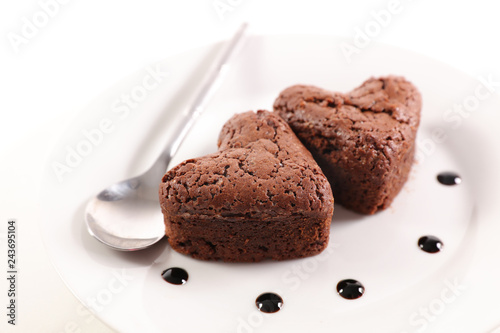 Wallpaper Mural chocolate pie for valentine's day Torontodigital.ca