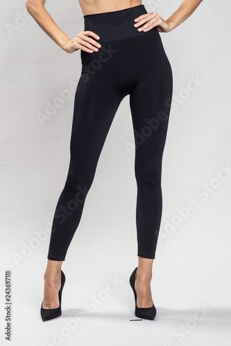 black leggings