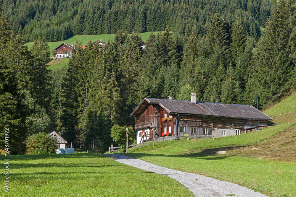 Bauernhaus im Berwanger Tal