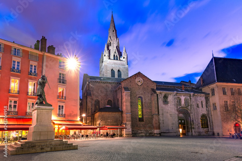 Saint Andrew square in Grenoble, France