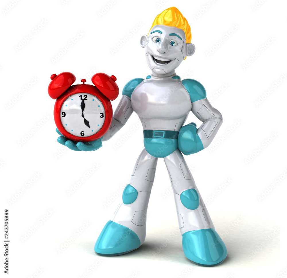 Robot - 3D Illustration Robot - 3D Illustration