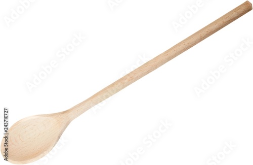 Wooden kitchen spoon