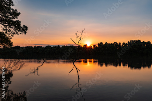 Danube Delta sunset 