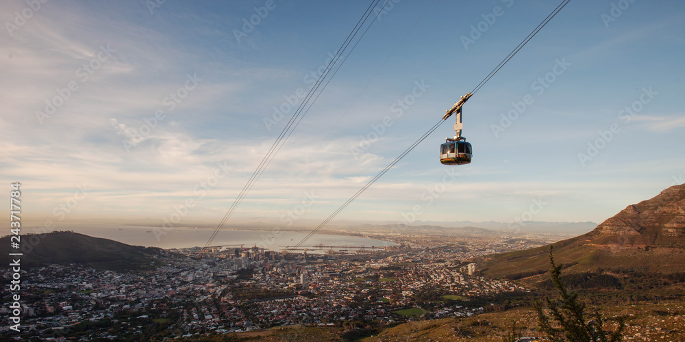 Obraz premium Cable car