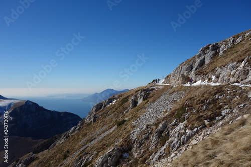 The Altissimo Peak of Nago in northern Italy Prealps © logan81