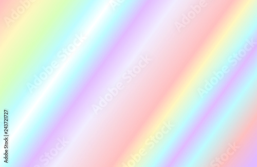 Holographic foil background. Iridescent paper texture. Rainbow backdrop.