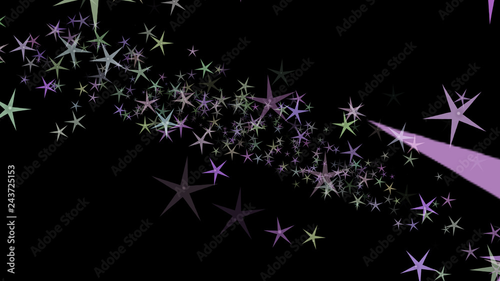Fototapeta premium Background of multi-colored stars. Abstract background pattern.