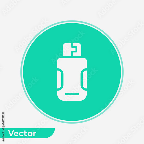 Pen drive vector icon sign symbol