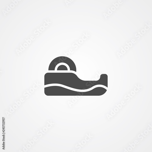 Sticky tape vector icon sign symbol