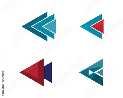 Internet ikon logo vector design