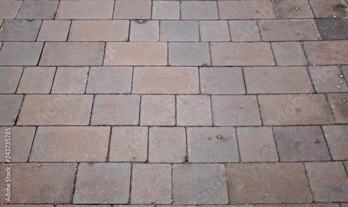 Floor tile street