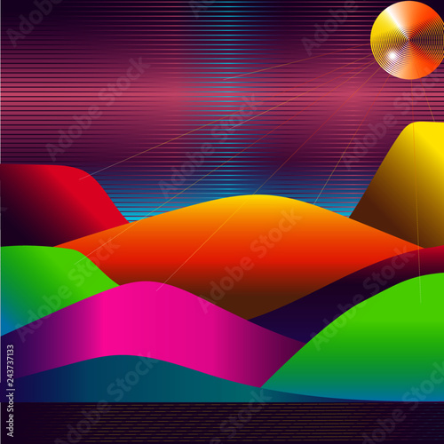 Glowing Landscape