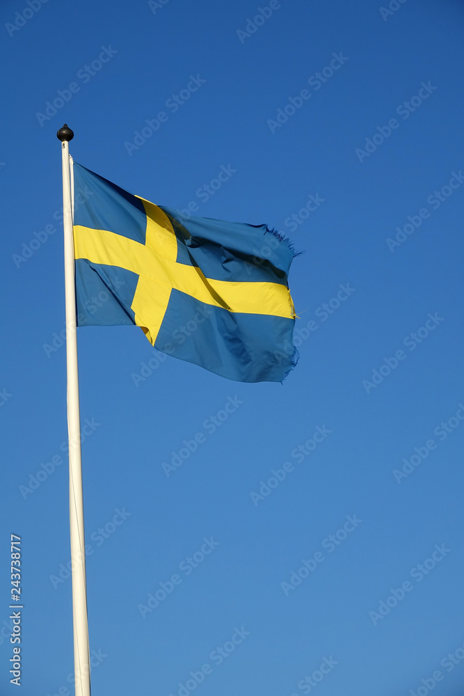 Schwedische Flagge Schwedische Flagge