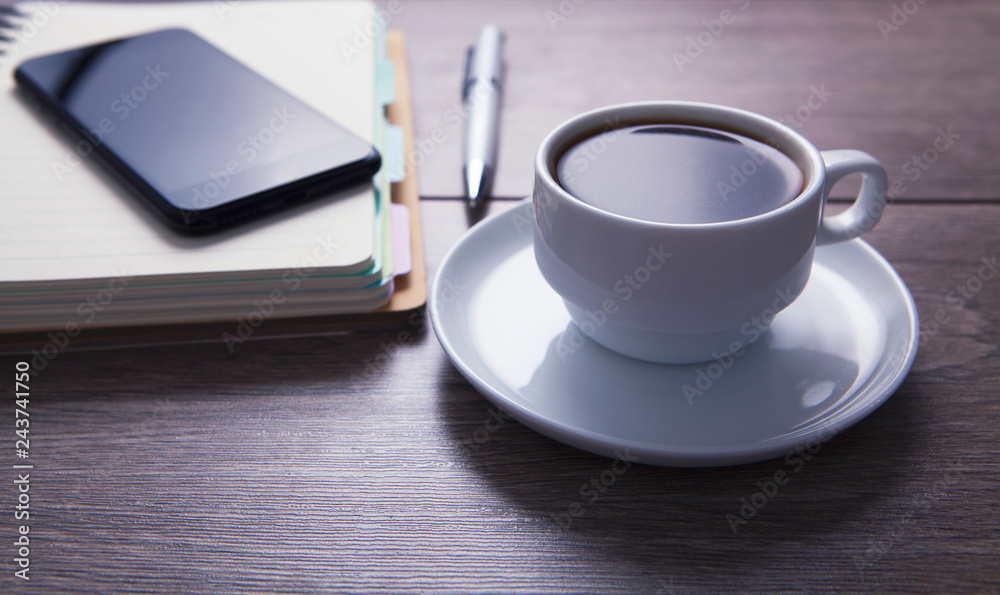 notebook pen smartphone coffee notebook pen smartphone coffee
