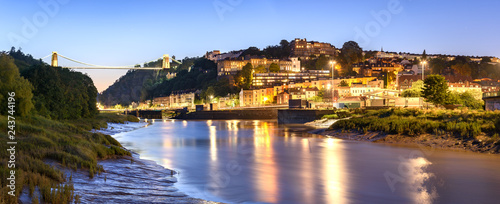 River Avon Clifton Bridge Bristol photo