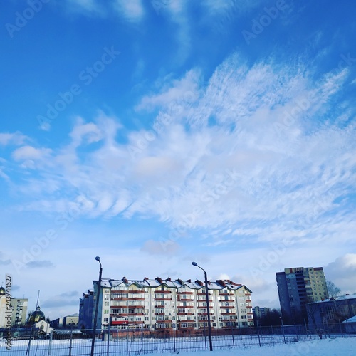 Sticker Beautiful sky in Ukraine