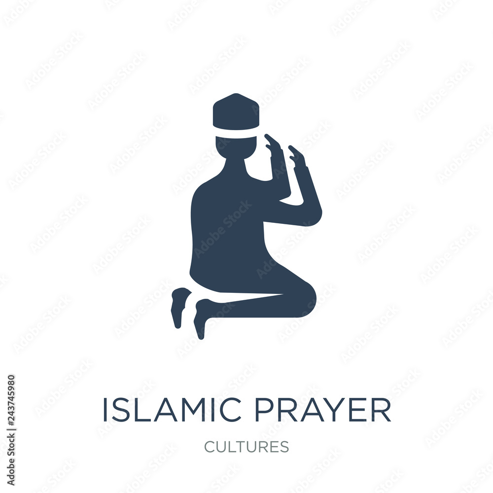 islamic prayer icon vector on white background, islamic prayer t islamic prayer icon vector on white background, islamic prayer t