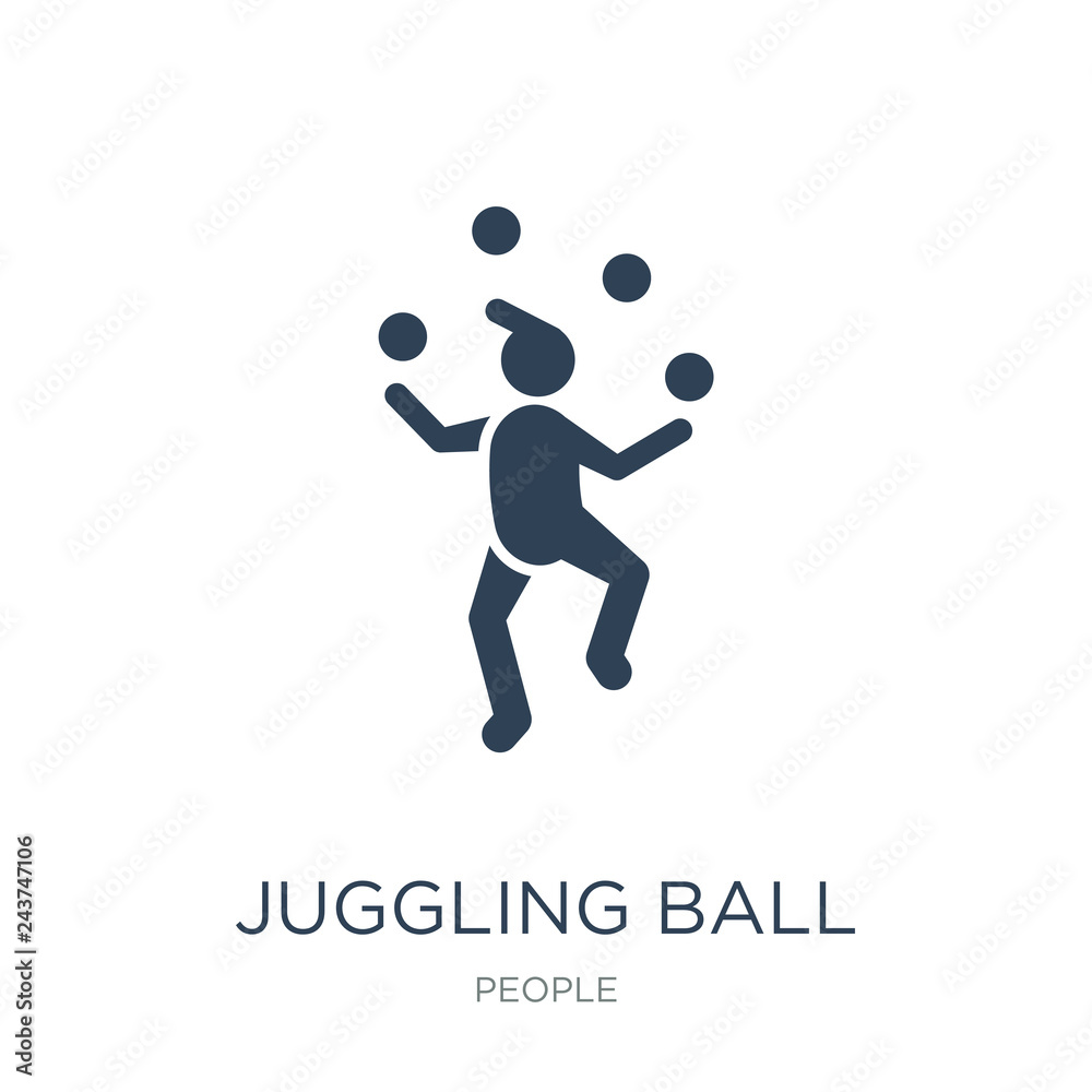juggling ball icon vector on white background, juggling ball tre juggling ball icon vector on white background, juggling ball tre