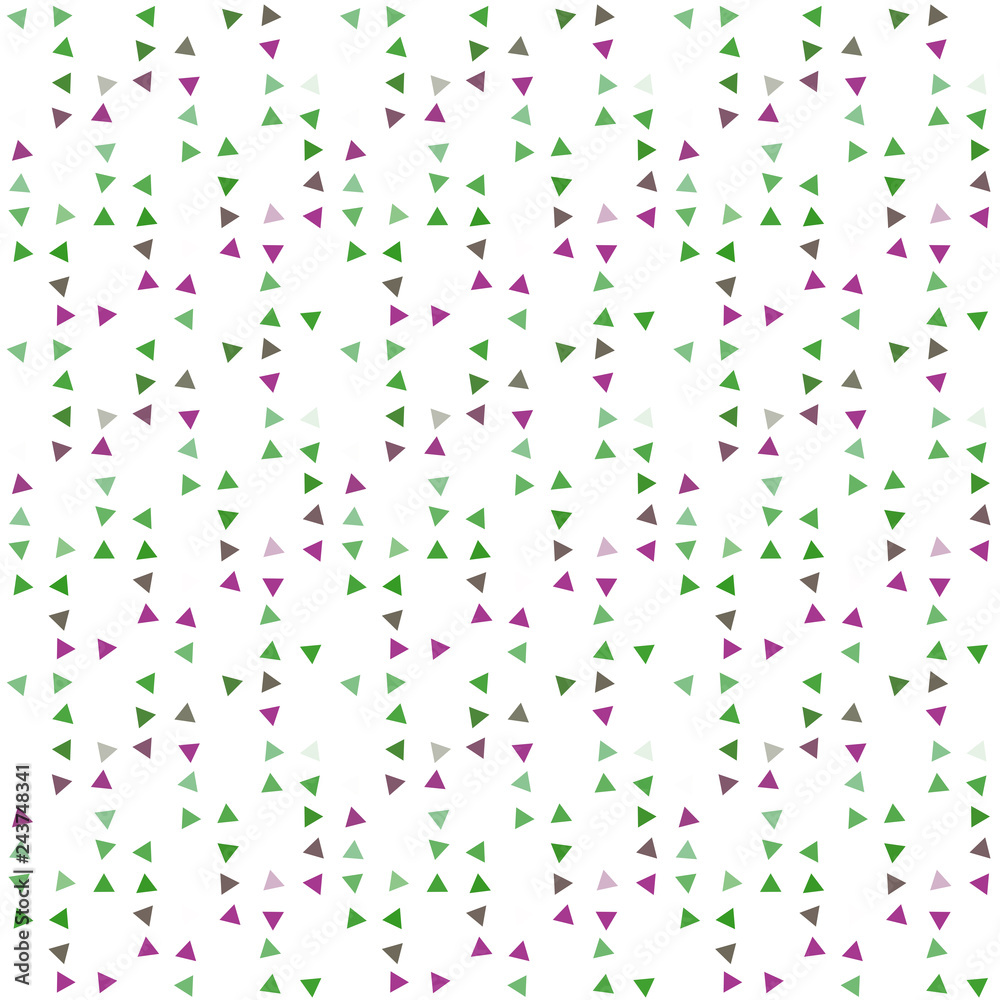 Fototapeta premium Abstract seamless pattern background with multi-colored varied triangles.