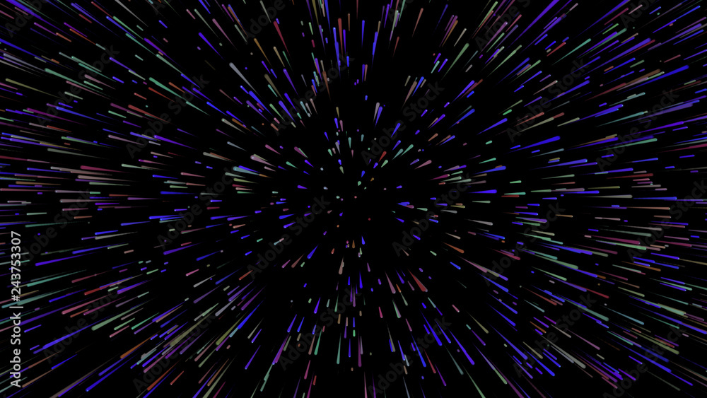 Abstract background with circles and lines. Different shades and thickness.