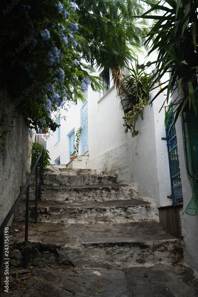 Naklejka premium Skiathos Town