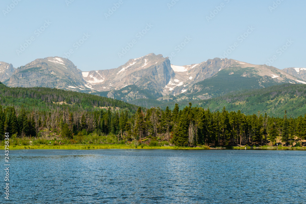 Sprague Lake Trail in Rocky Mountain National Park, Colorado