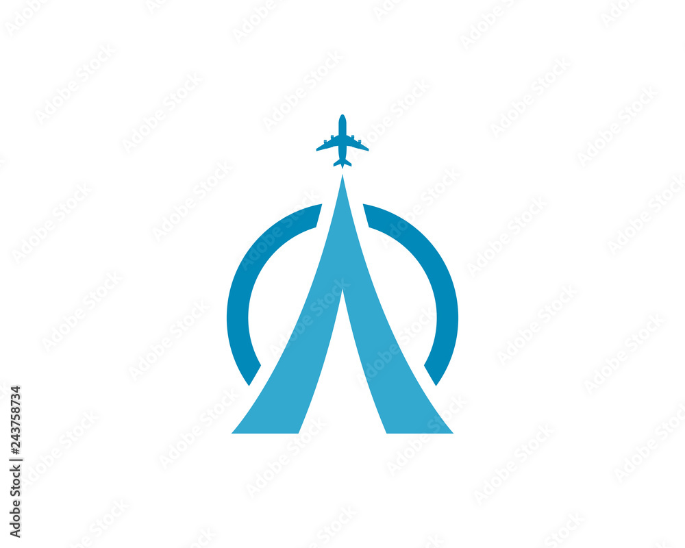 Airplane icon vector illustration design Airplane icon vector illustration design