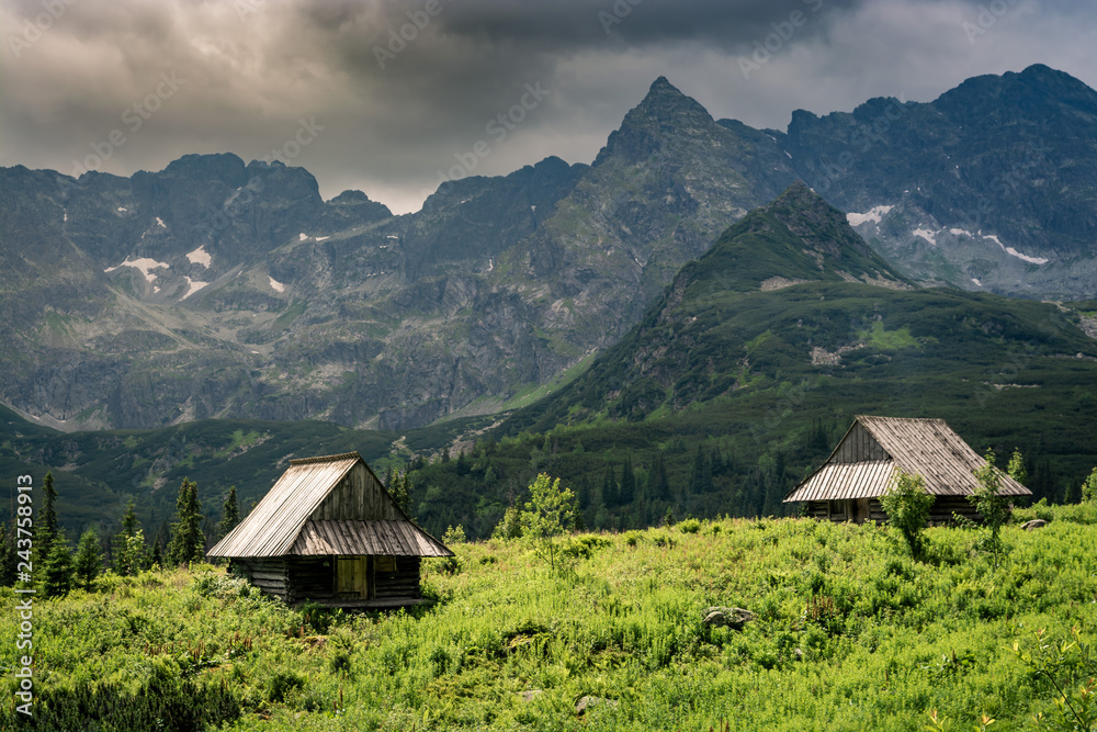 chatki w górach