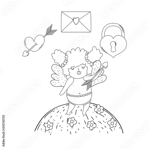cute cupid chubby girl