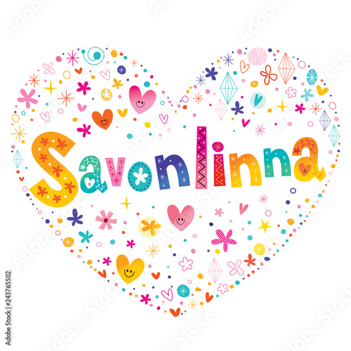 Savonlinna town and a municipality in Finland