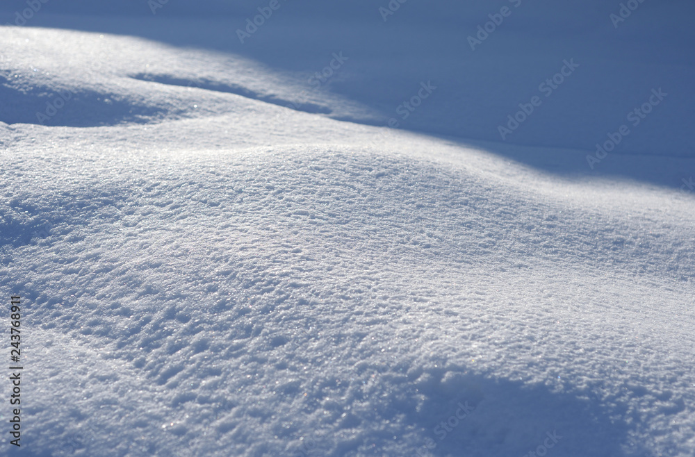 Fresh snow background. Fresh snow background.