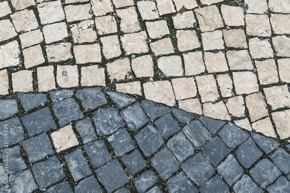 Fototapeta premium mosaico en la calle
