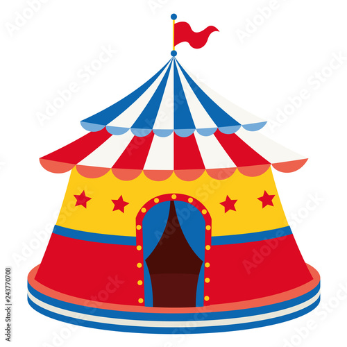 Vector Illustration Of Circus