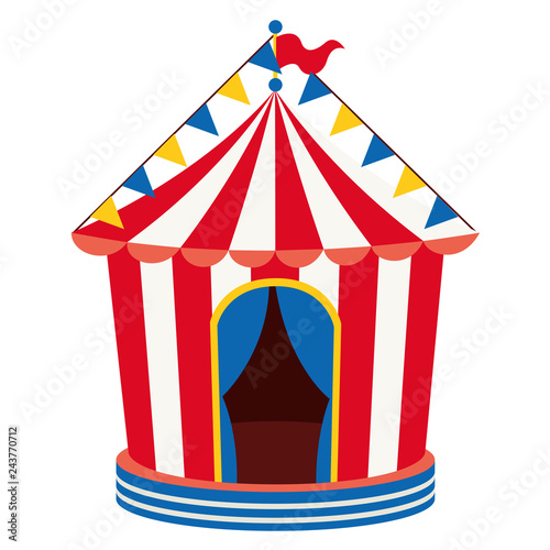 Vector Illustration Of Circus