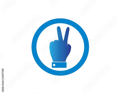 Hand Care Logo Template vector icon