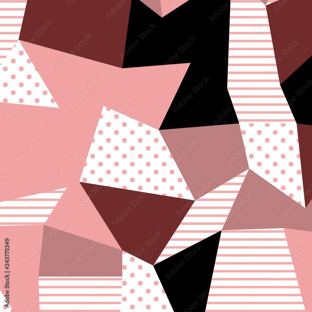 80s and 90s retro style. The Memphis pattern. Trending abstract design with geometric shapes 80s and 90s retro style. The Memphis pattern. Trending abstract design with geometric shapes