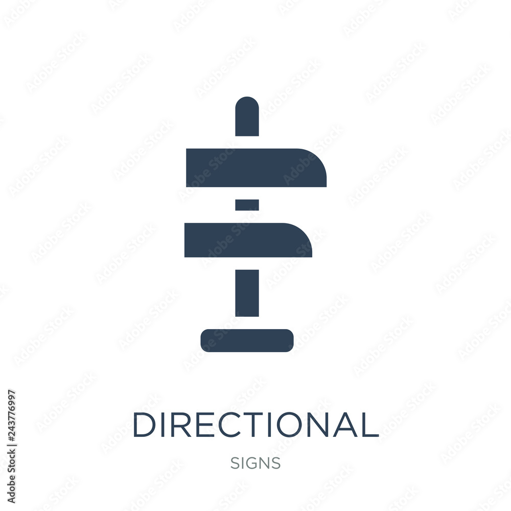 directional icon vector on white background, directional trendy filled icons from Signs collection, directional vector illustration directional icon vector on white background, directional trendy filled icons from Signs collection, directional vector illustration