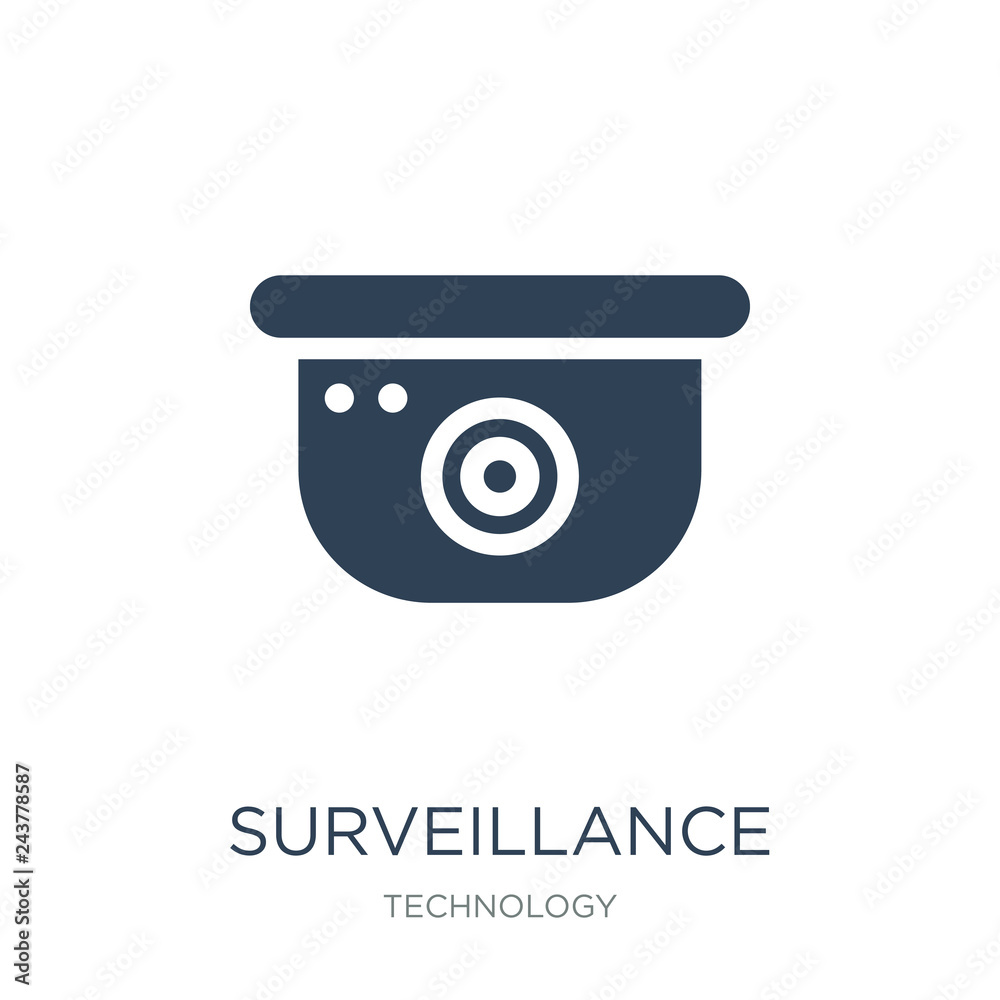 surveillance camera icon vector on white background, surveillance camera trendy filled icons from Technology collection, surveillance camera vector illustration surveillance camera icon vector on white background, surveillance camera trendy filled icons from Technology collection, surveillance camera vector illustration